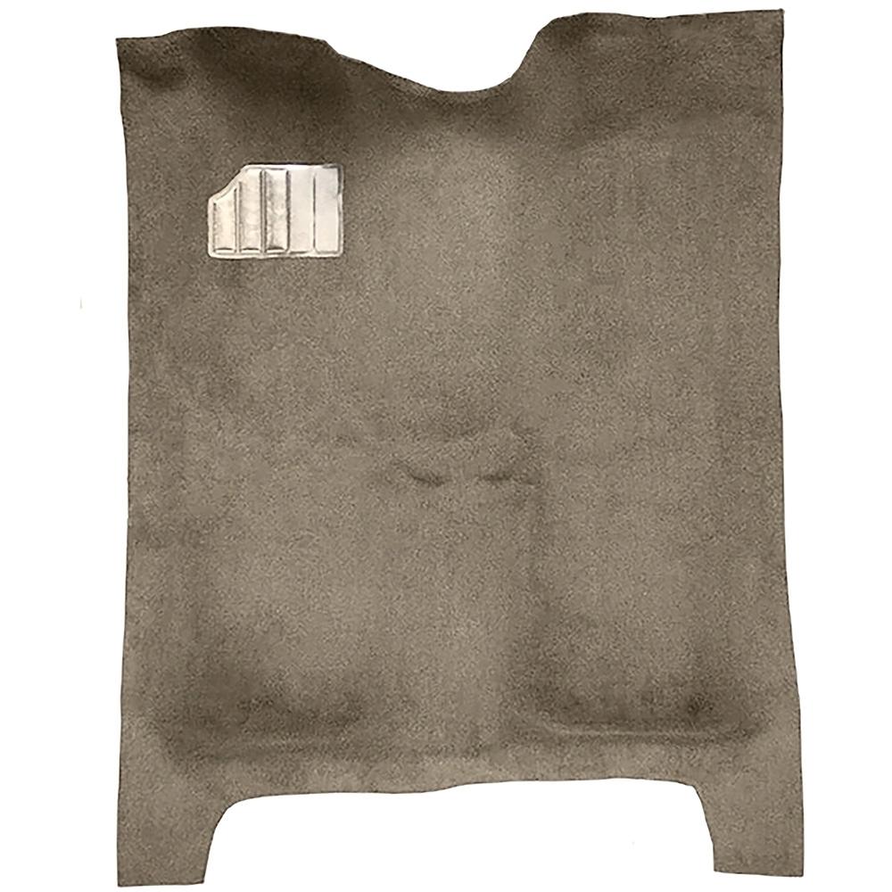 1978-87 El Camino, Caballero Manual or Automatic Complete Molded Carpet Set Cutpile Mass-Backing Doeskin / Camel Tan