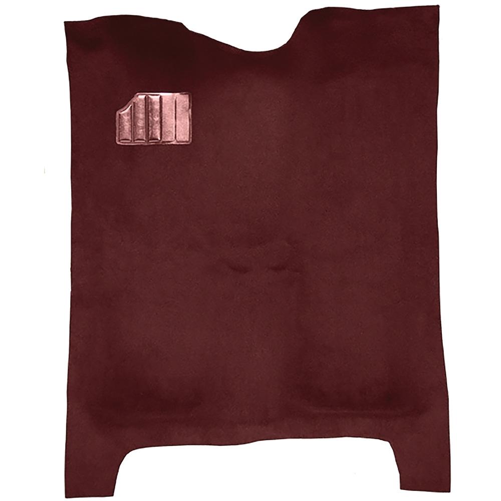 1978-87 El Camino, Caballero Manual or Automatic Complete Molded Carpet Set Cutpile Mass-Backing Claret / Oxblood