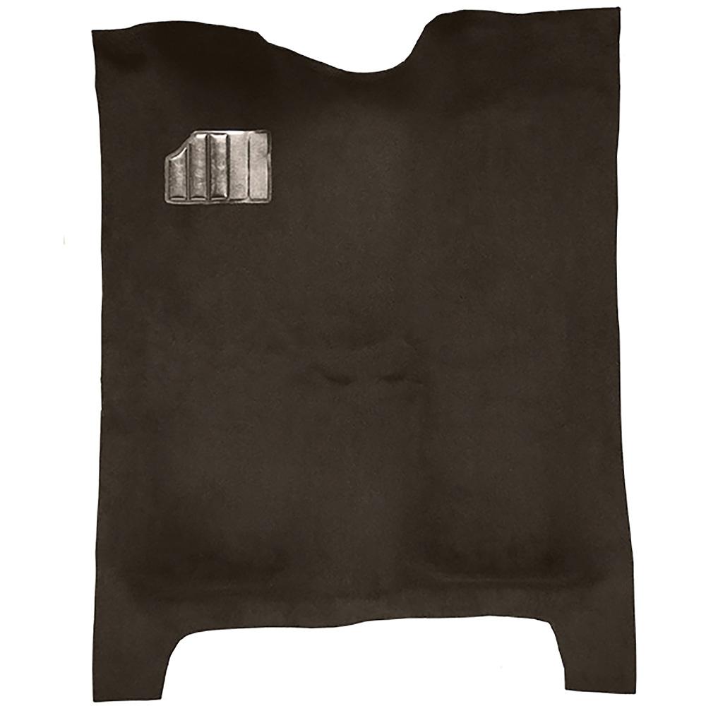 1978-87 El Camino, Caballero Manual or Automatic Complete Molded Carpet Set Cutpile Mass-Backing Dark Briar Brown
