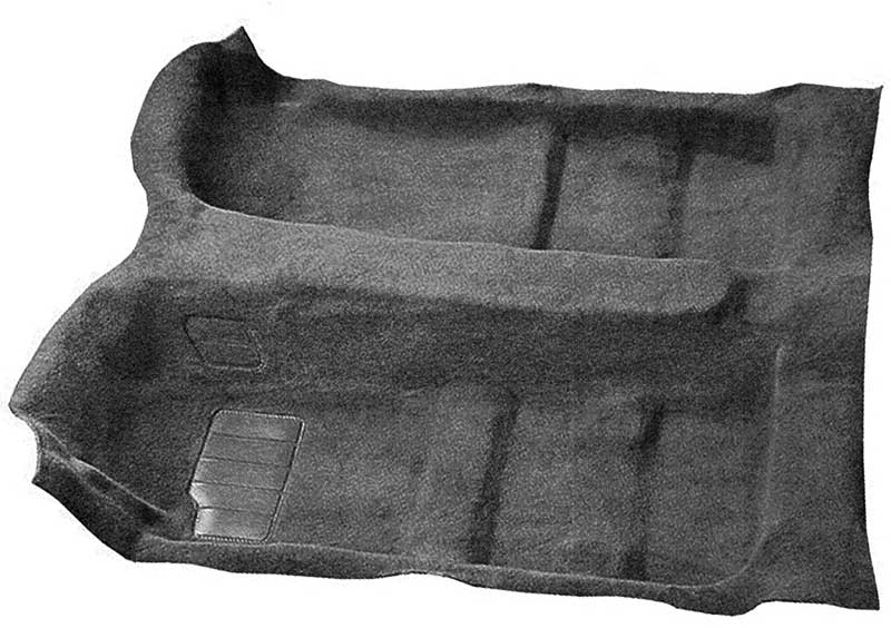 2010-15 Camaro - Cutpile Carpet Set with Standard Backing - Gray