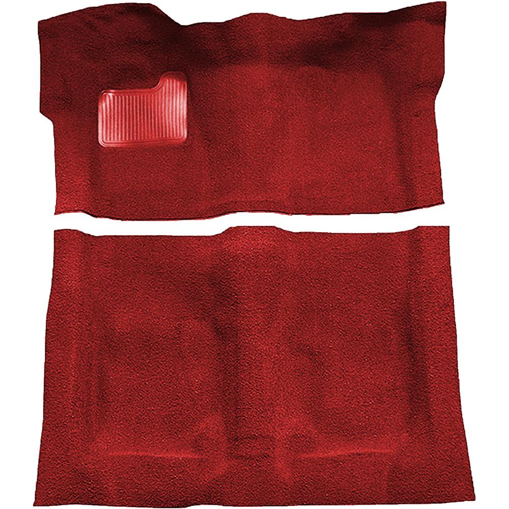1974-75 Regal, Cutlass, Monte Carlo 2-Door Complete Molded Carpet Set Cutpile Oxblood