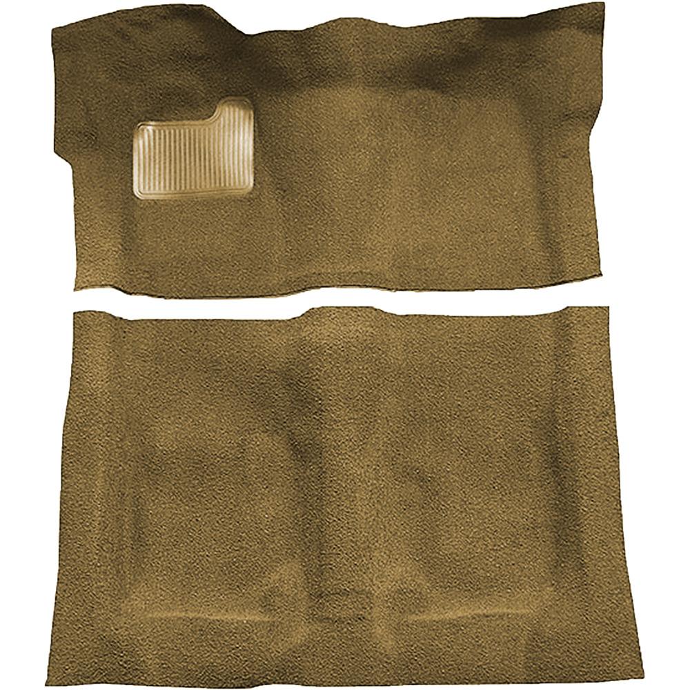 1974-75 Regal, Cutlass, Monte Carlo 2-Door Complete Molded Carpet Set Cutpile Buckskin