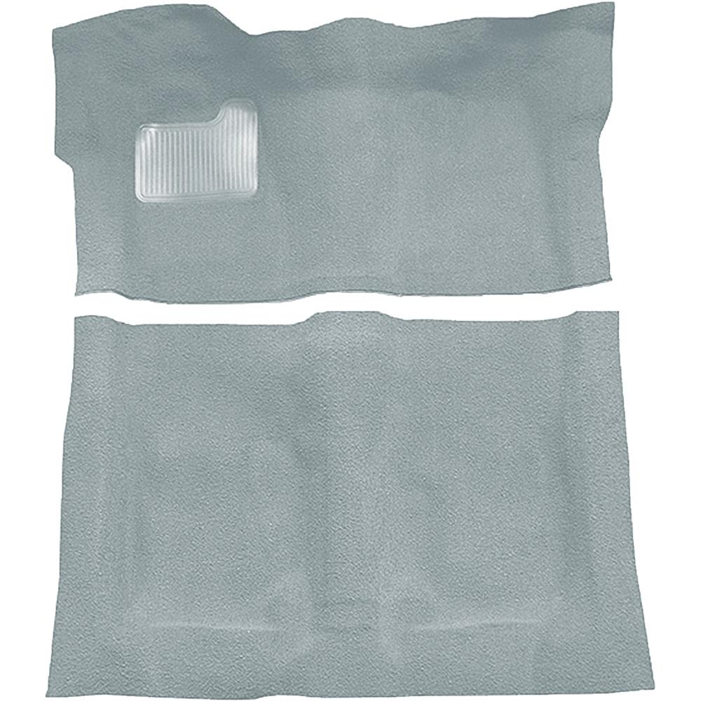 1974-75 Regal, Cutlass, Monte Carlo 2-Door Complete Molded Carpet Set Cutpile Powder Blue