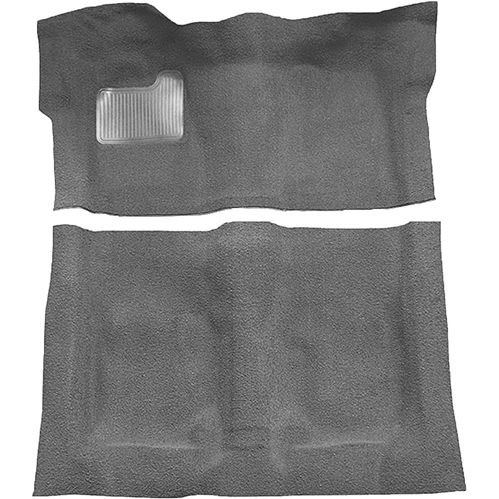 1974-75 Regal, Cutlass, Monte Carlo 2-Door Complete Molded Carpet Set Cutpile Dark Gray