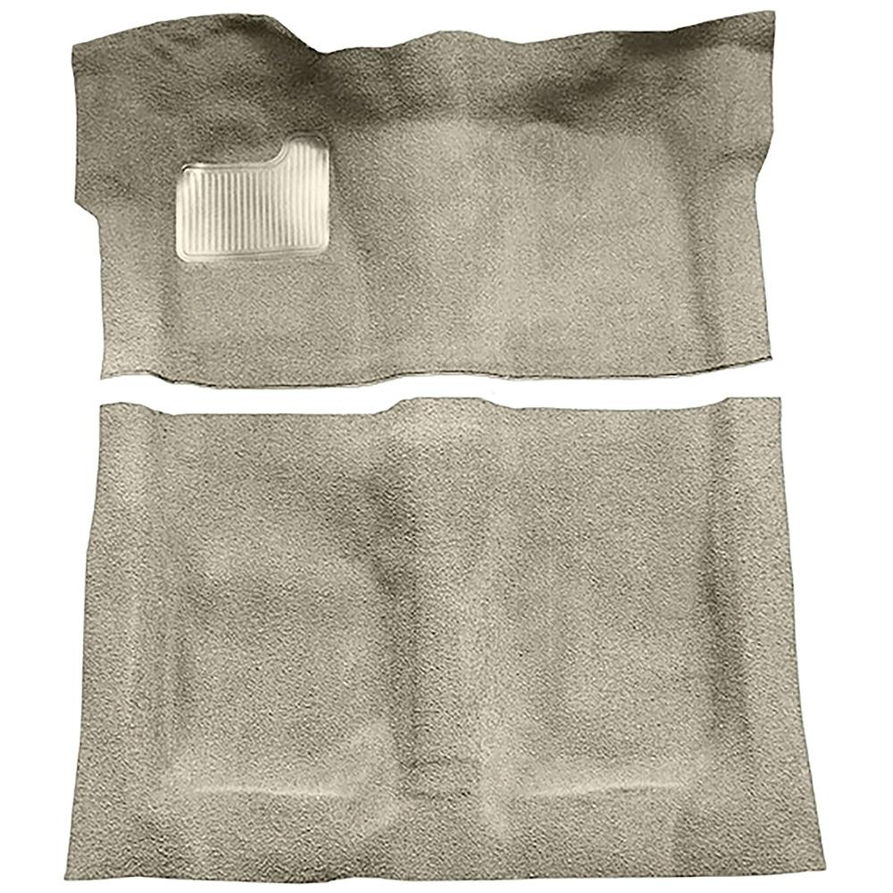 1974-75 Regal, Cutlass, Monte Carlo 2-Door Complete Molded Carpet Set Cutpile Caramel