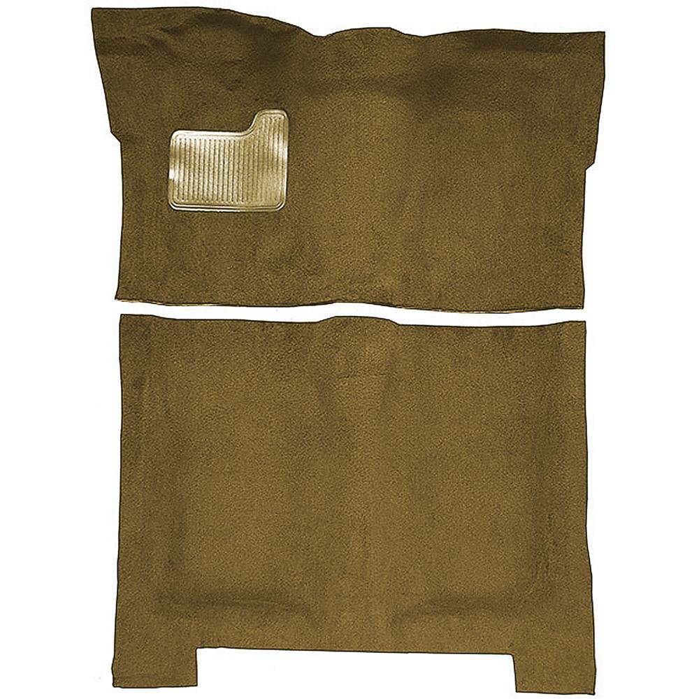 1974-75 Regal, Malibu, Cutlass 4-Door Automatic Complete Molded Carpet Kit Cutpile Buckskin