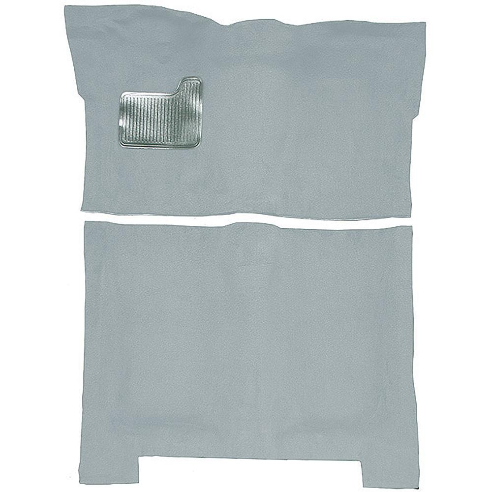 1974-75 Regal, Malibu, Cutlass 4-Door Automatic Complete Molded Carpet Kit Cutpile Powder Blue