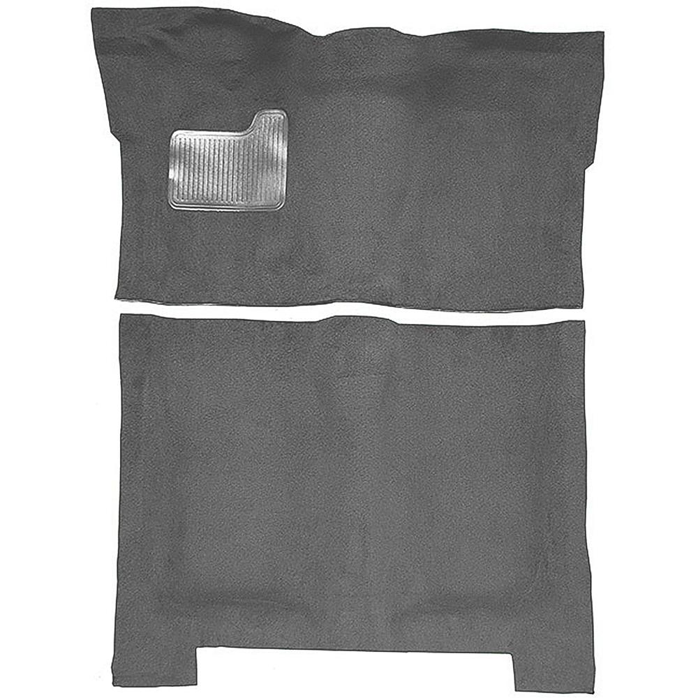 1974-75 Regal, Malibu, Cutlass 4-Door Automatic Complete Molded Carpet Kit Cutpile Dark Gray