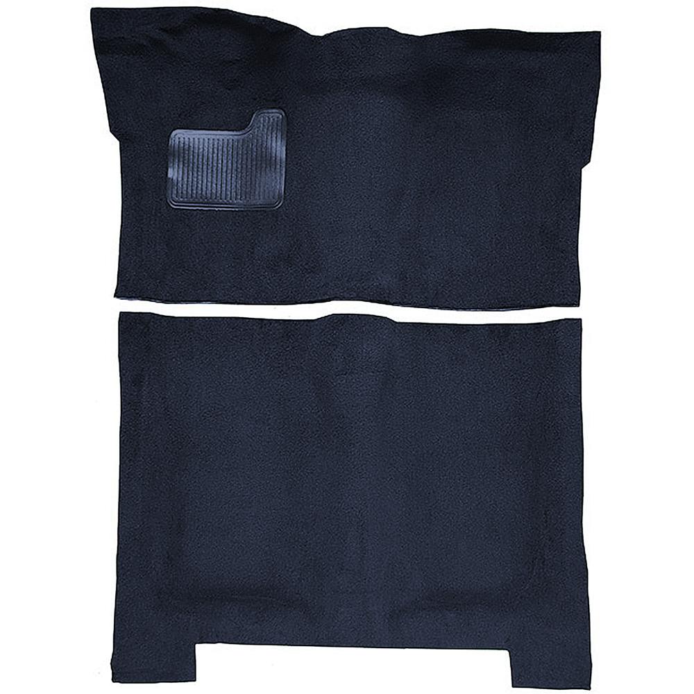 1974-75 Regal, Malibu, Cutlass 4-Door Automatic Complete Molded Carpet Kit Cutpile Navy Blue