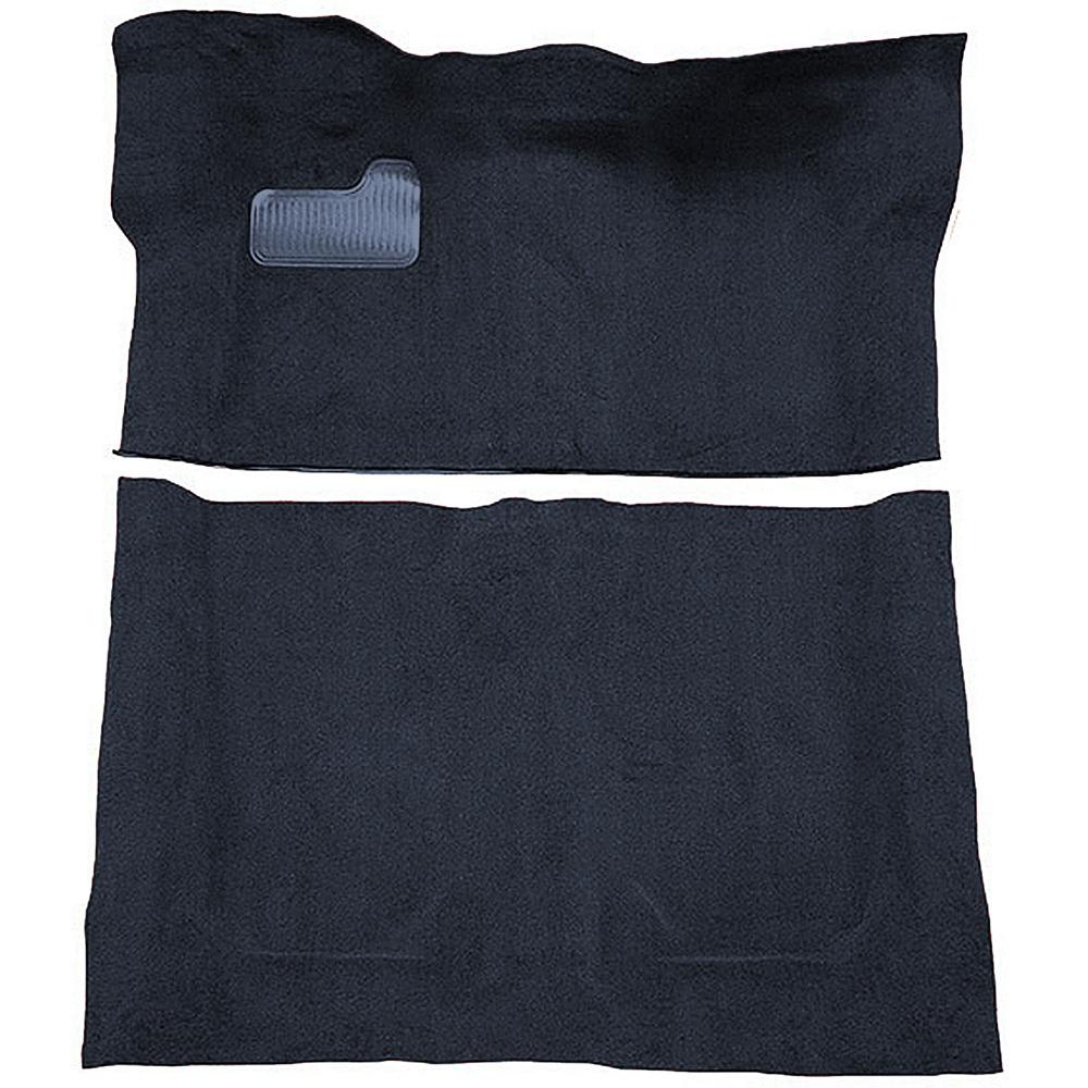 1976 Regal, Monte Carlo, Malibu 2-Door Complete Molded Carpet Set Cutpile Navy Blue