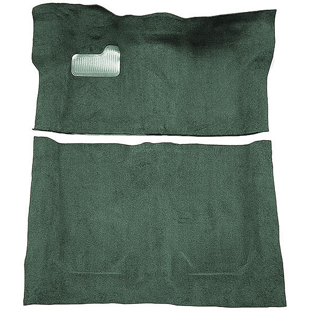 1976 Regal, Monte Carlo, Malibu 2-Door Complete Molded Carpet Set Cutpile Sage Green