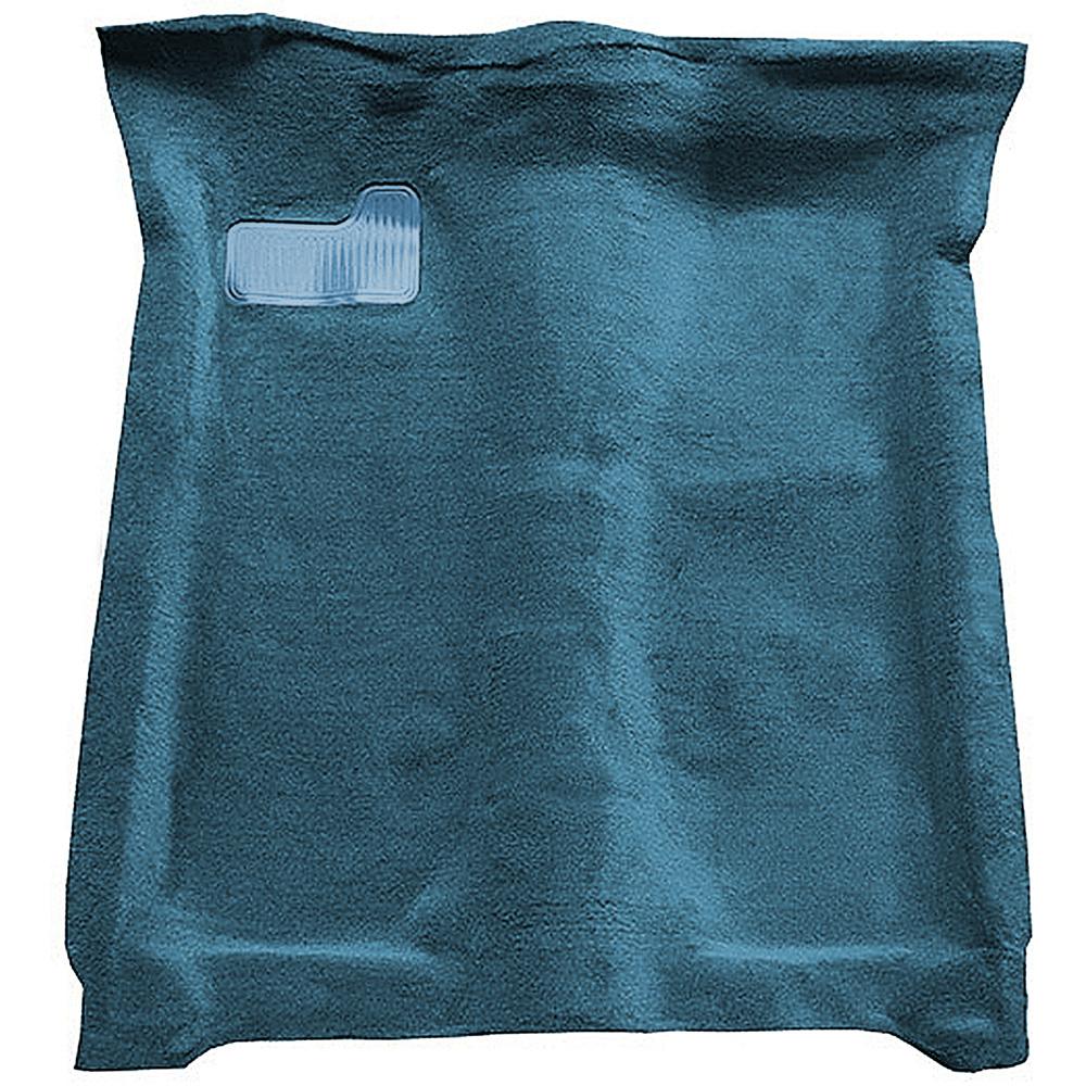 1973 GTO, Chevelle, Regal 2-Door Automatic Complete Molded Carpet Kit Loop Bright Blue
