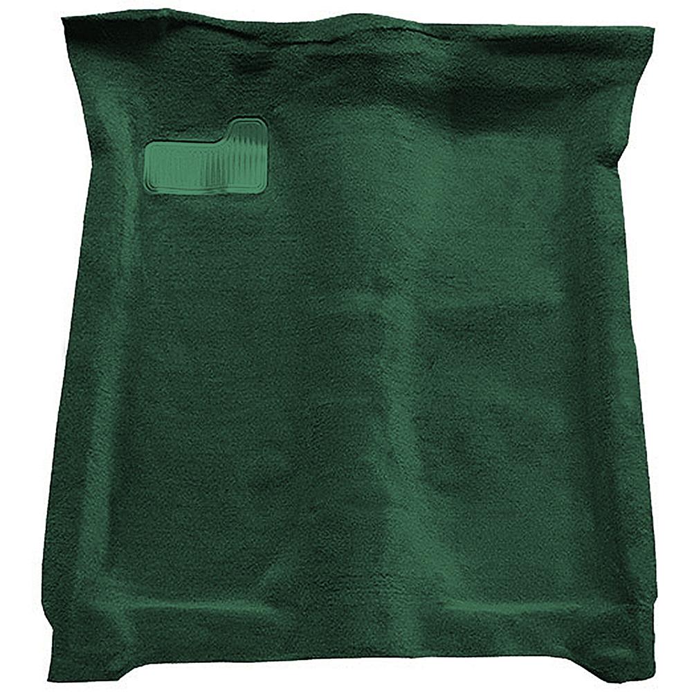 1973 GTO, Chevelle, Regal 2-Door Automatic Complete Molded Carpet Kit Loop Dark Green