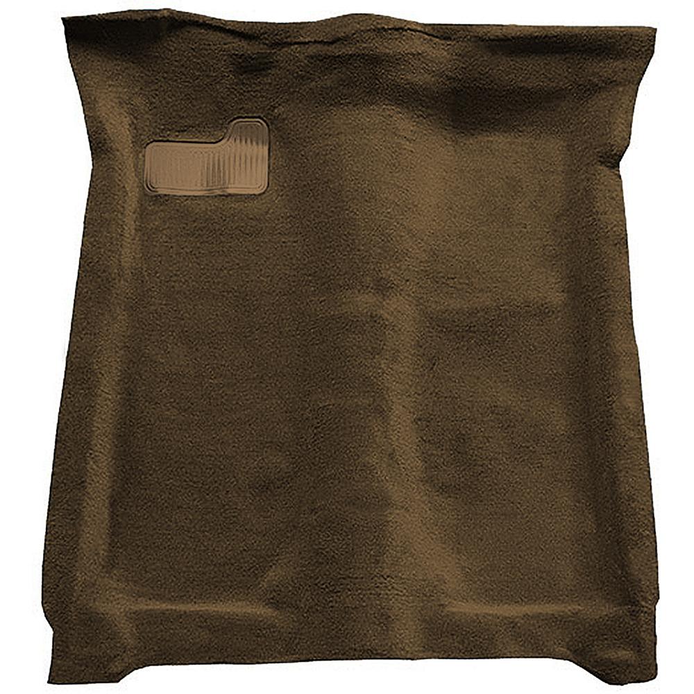 1973 GTO, Chevelle, Regal 2-Door Automatic Complete Molded Carpet Kit Loop Dark Brown