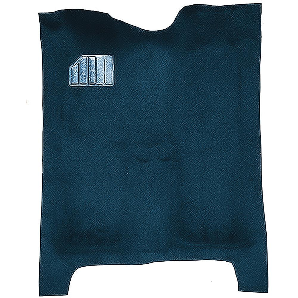1978-81 Regal, Malibu, Monte Carlo 2 or 4-Door Complete Molded Carpet Set Cutpile Mass Backing Dark Blue