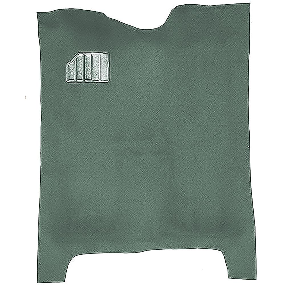 1978-81 Regal, Malibu, Monte Carlo 2 or 4-Door Complete Molded Carpet Set Cutpile Mass Backing Silver Green / Jade