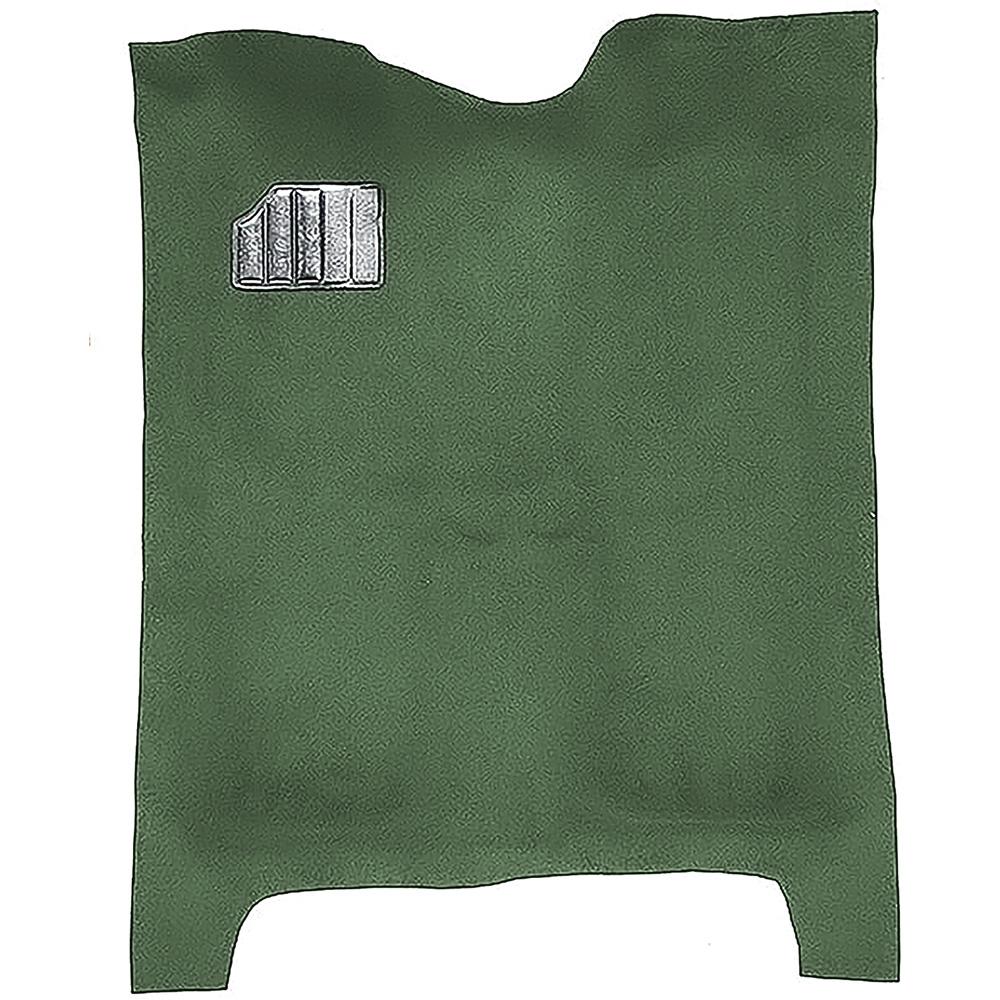 1978-81 Regal, Malibu, Monte Carlo 2 or 4-Door Complete Molded Carpet Set Cutpile Mass Backing Willow Green