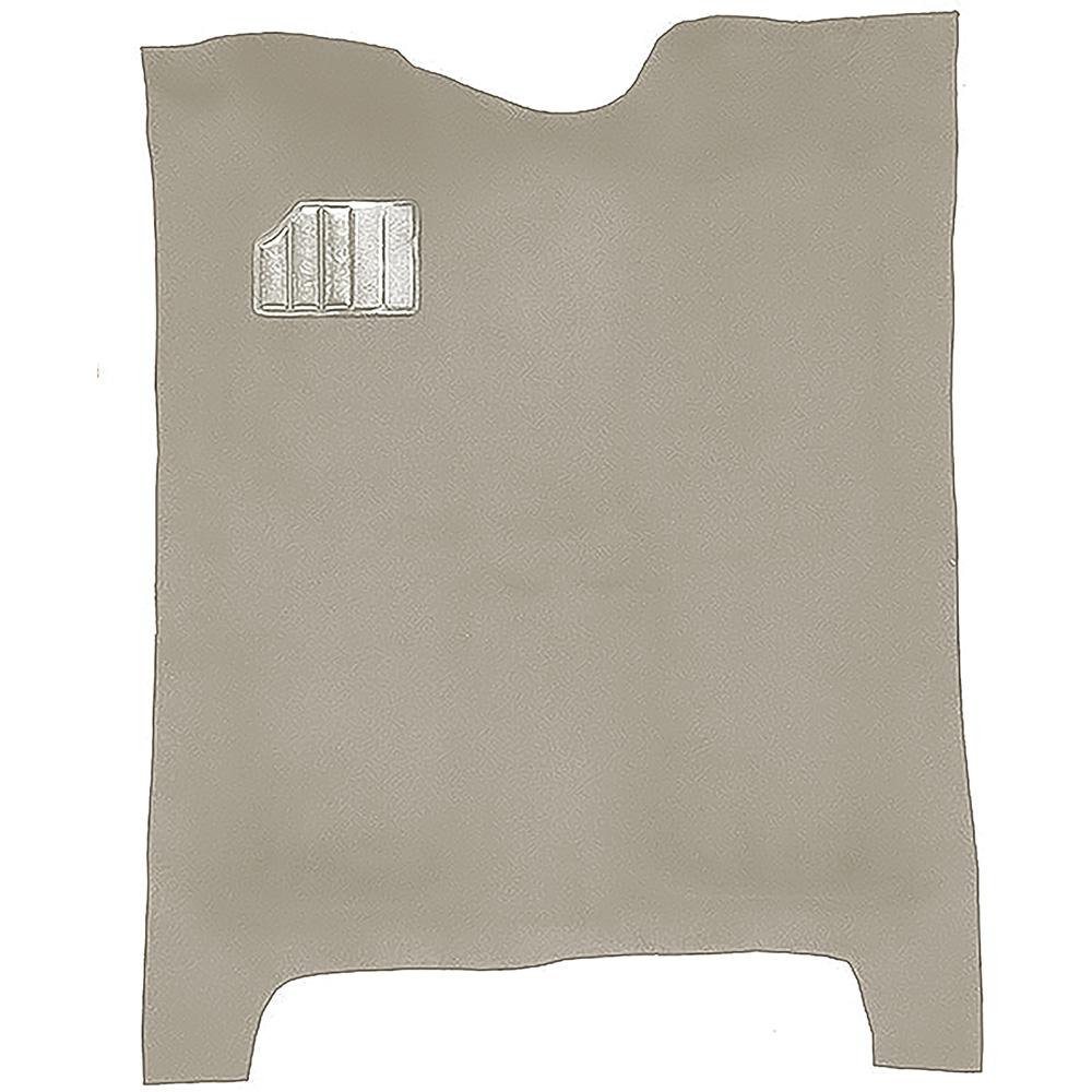 1982-87 Buick Regal Molded Carpet Mass Backing Cutpile Silver