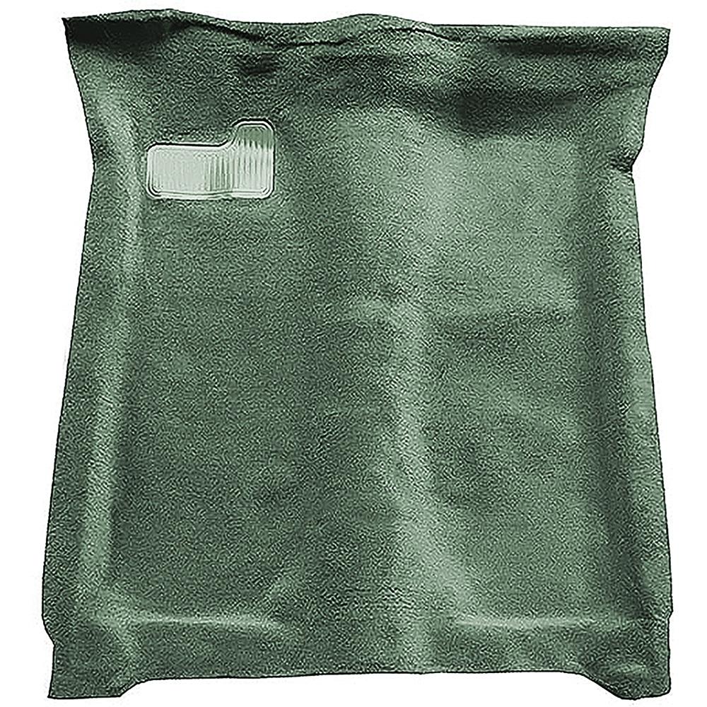 1977 Regal, Malibu, Cutlass 2-Door Complete Molded Carpet Set Cutpile Mass Backing Sage Green