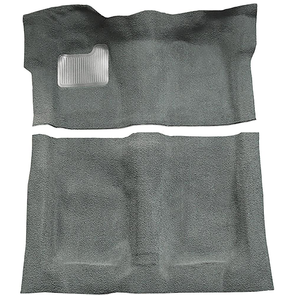 1974-75 Regal, Cutlass, Monte Carlo 2-Door Complete Molded Carpet Set Cutpile Mass Backing Dove Gray