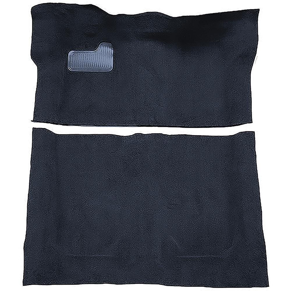 1976 Regal, Monte Carlo, Malibu 2-Door Complete Molded Carpet Set Cutpile Mass Backing Navy Blue