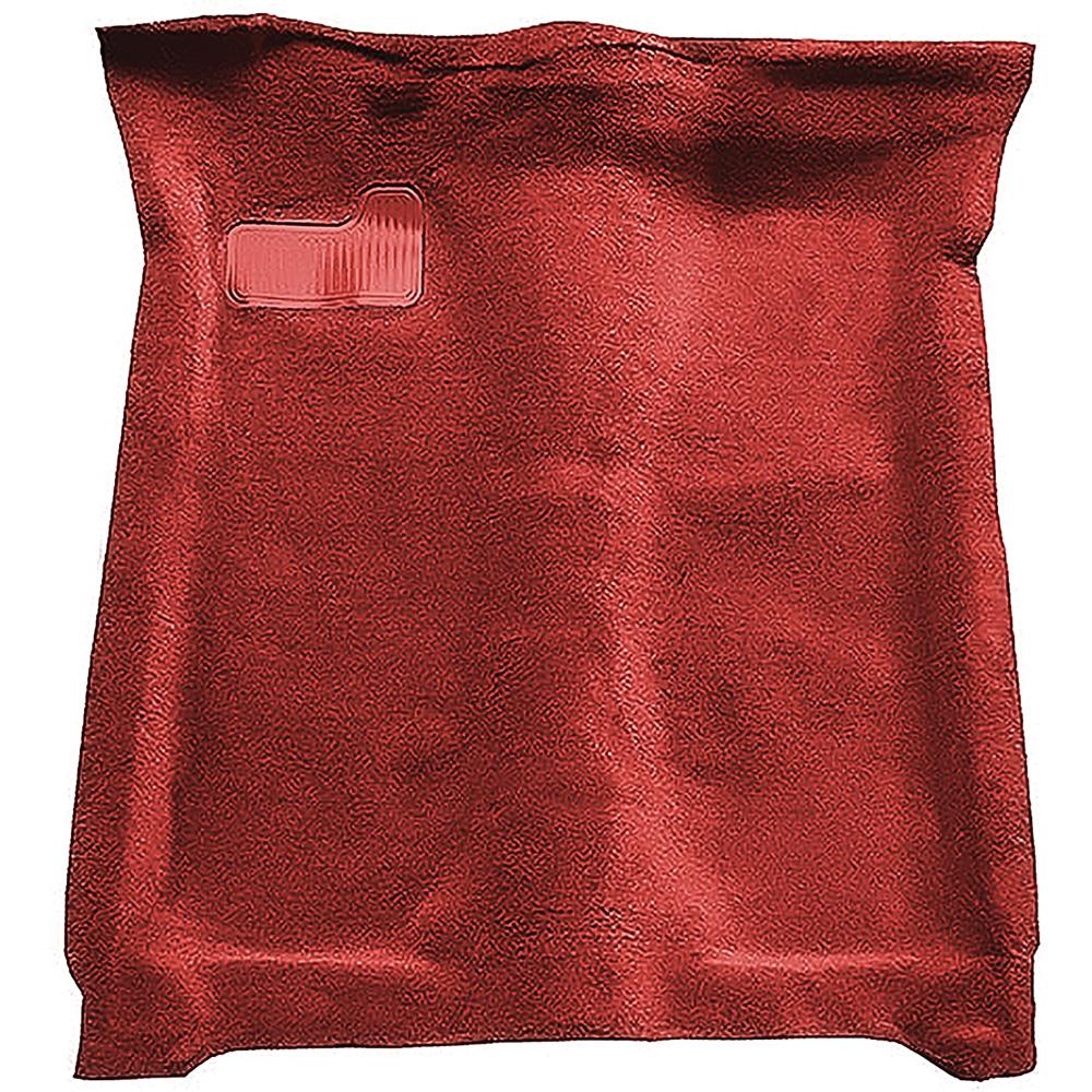 1973 GTO, Chevelle, Regal 2-Door Automatic Complete Molded Carpet Kit Loop Mass Backing Red