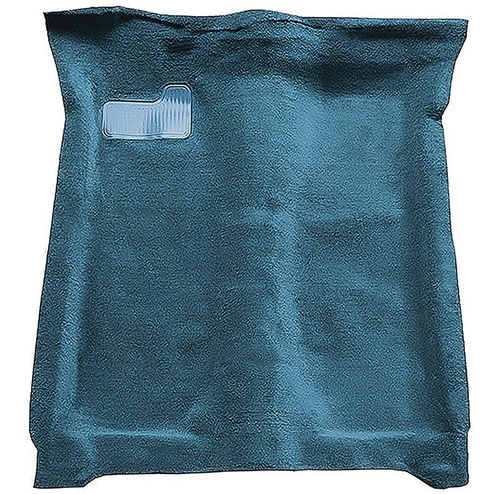 1973 GTO, Chevelle, Regal 2-Door Automatic Complete Molded Carpet Kit Loop Mass Backing Bright Blue