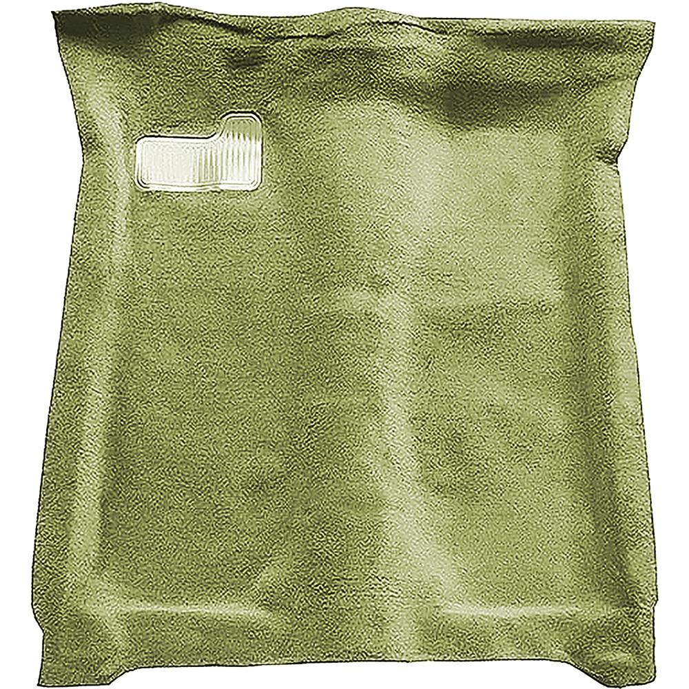 1973 GTO, Chevelle, Regal 2-Door Automatic Complete Molded Carpet Kit Loop Mass Backing Ivy Gold