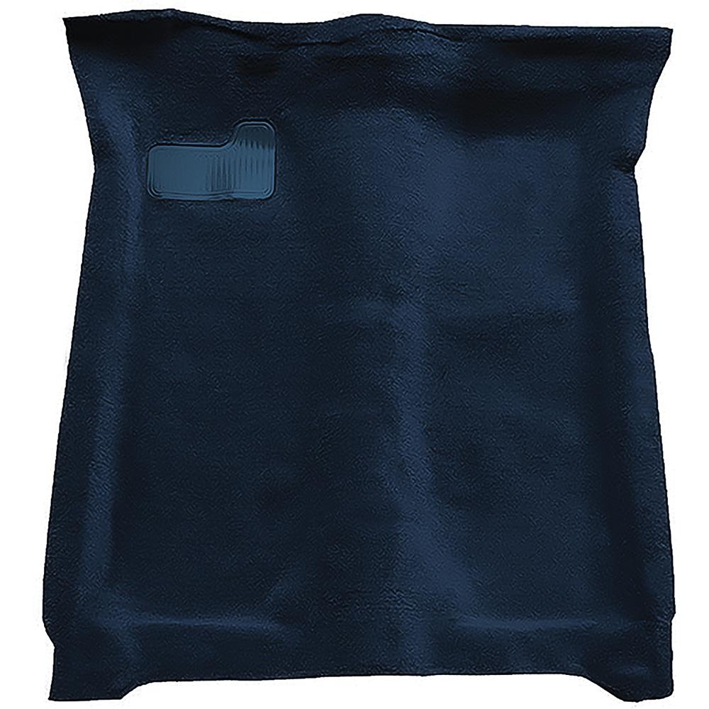 1973 GTO, Chevelle, Regal 2-Door Automatic Complete Molded Carpet Kit Loop Mass Backing Dark Blue