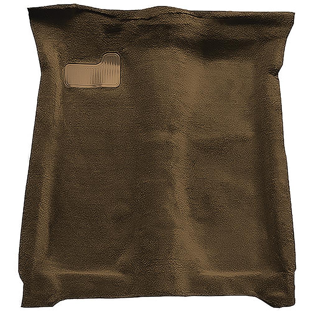 1973 GTO, Chevelle, Regal 2-Door Automatic Complete Molded Carpet Kit Loop Mass Backing Dark Brown