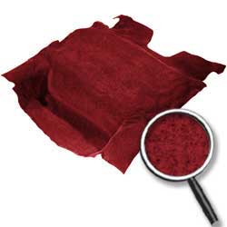 1982-92 Camaro, Firebird Rear Hatch Carpet  Dark Carmine Red