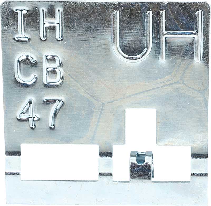 1969 Camaro Z28 Radiator Tag Code UH