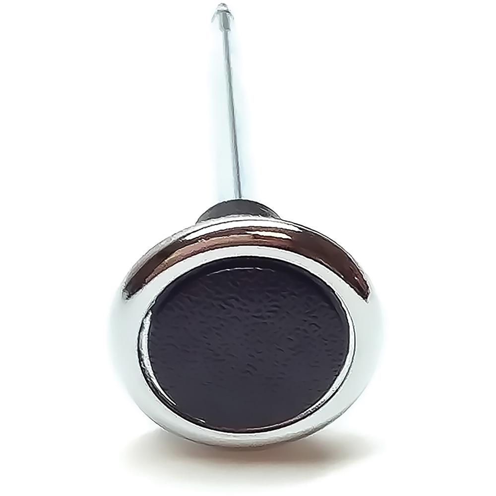 1968-1972 Buick Skylark, GS Knob Headlamp Switch Chrome Textured Black Center