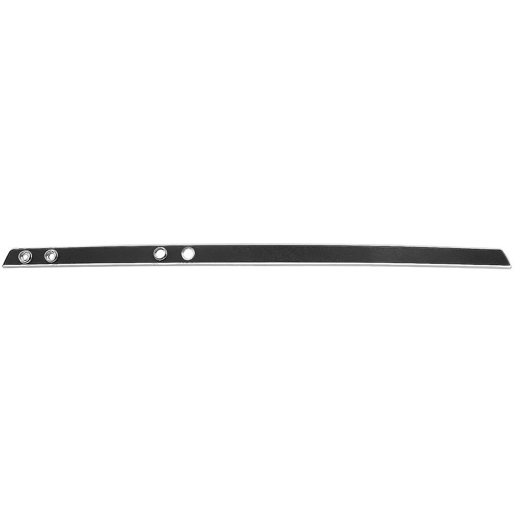 1966 Chevrolet Chevelle, Malibu, El Camino Dash Bezel Upper Strip Without Factory AC