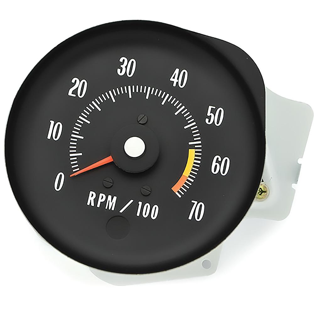 1970 Chevrolet Monte Carlo, El Camino S.S. Models Dash Tachometer 6500 Red Line