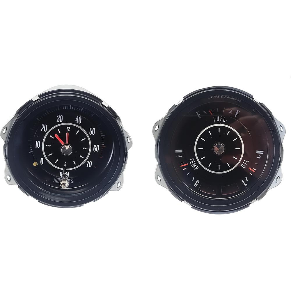 1968-69 Oldsmobile Cutlass, 442 Rally Gauge Pack Tach Clock Gauges