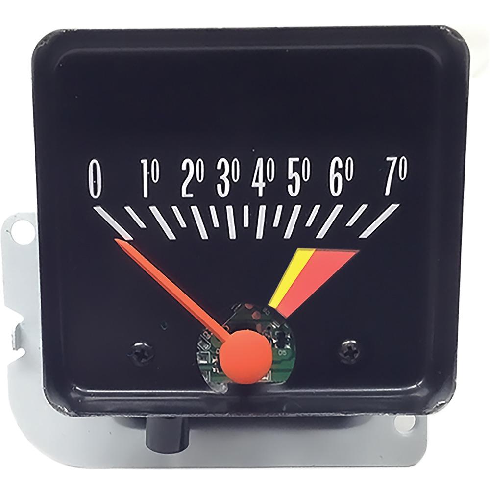 1971-1974 Chevrolet Nova Tachometer White Markings 6000 RPM Red Line