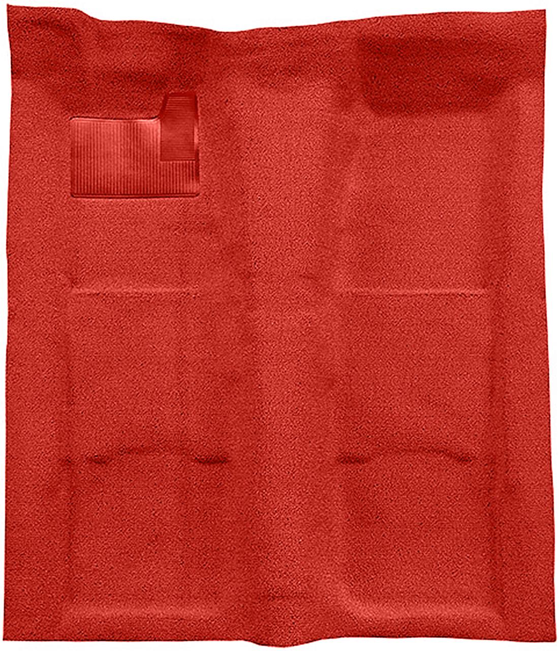 1967-69 Chevrolet Camaro, Pontiac Firebird 1 Piece Molded Carpet Kit Loop Red
