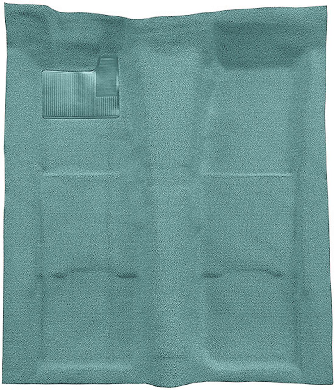 1967-69 Chevrolet Camaro, Pontiac Firebird 1 Piece Molded Carpet Kit Loop Aqua