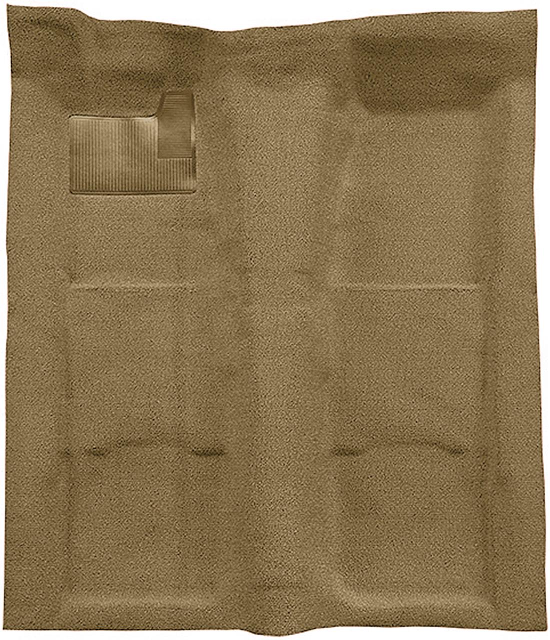 1967-69 Chevrolet Camaro, Pontiac Firebird 1 Piece Molded Carpet Kit Loop Medium Saddle