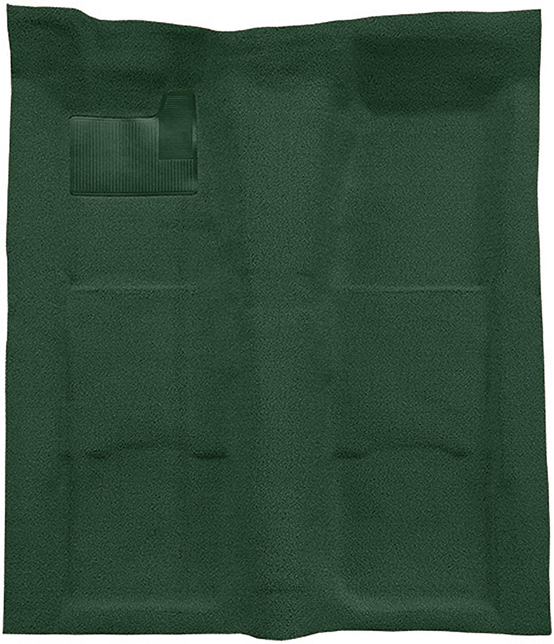 1967-69 Chevrolet Camaro, Pontiac Firebird 1 Piece Molded Carpet Kit Loop Dark Green
