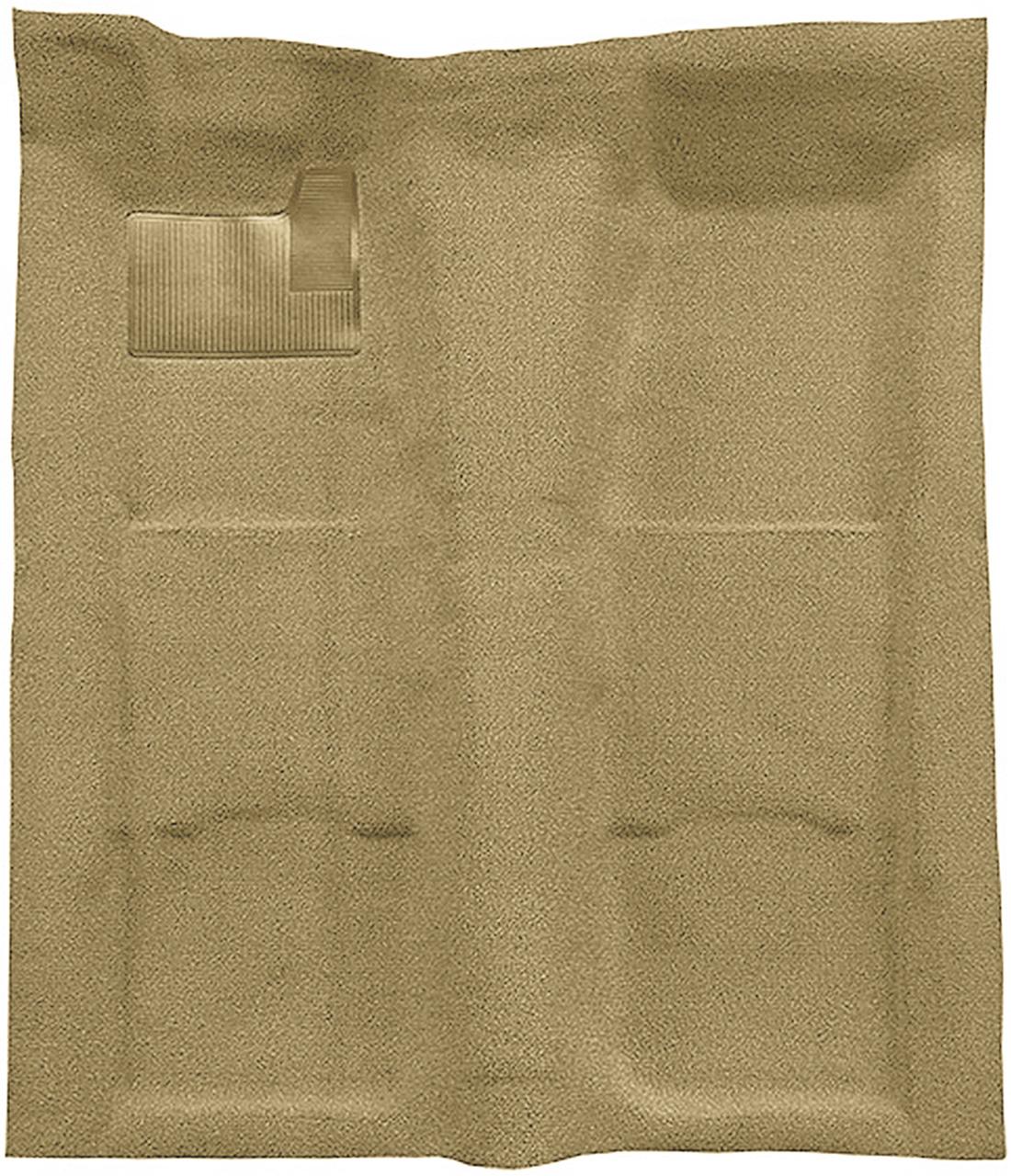 1967-69 Chevrolet Camaro, Pontiac Firebird 1 Piece Molded Carpet Kit Loop Mass Backing Gold