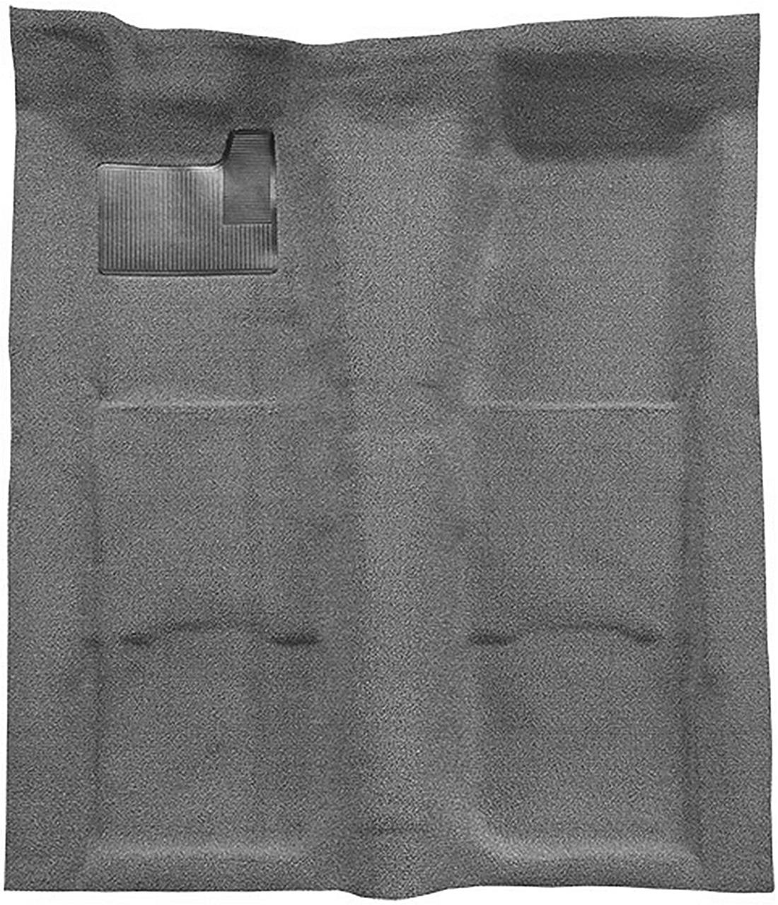 1967-69 Chevrolet Camaro, Pontiac Firebird 1 Piece Molded Carpet Kit Loop Mass Backing Gunmetal Gray