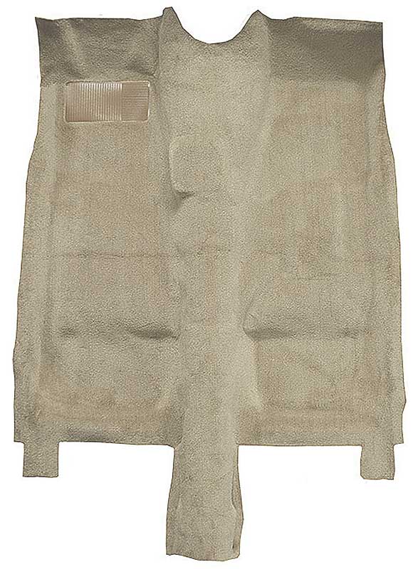 1978-80 Camaro, Firebird Manual Trans with/without Console Molded Carpet Set Cut Pile Camel Tan/Doeskin