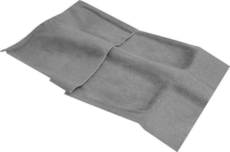 1976-81 Camaro, Firebird Molded Carpet Set Light Gray Cut Pile without Console