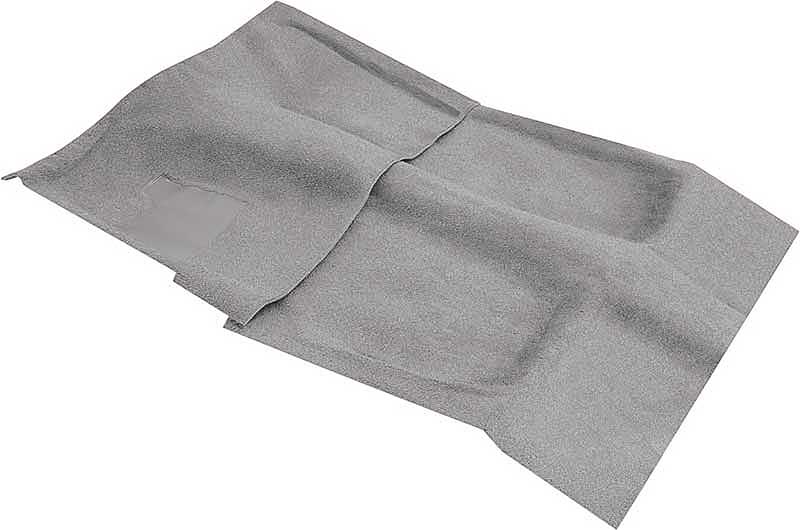 1970-73 Camaro, Firebird Molded Carpet Set Manual Trans Mass Backing Medium Saddle
