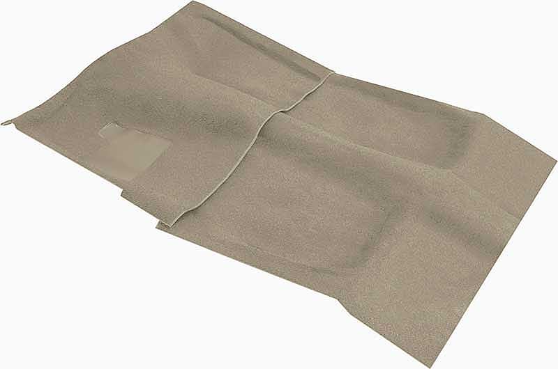 1972 Camaro, Firebird Molded Carpet Set Auto Trans Mass Backing Fawn/Sandalwood