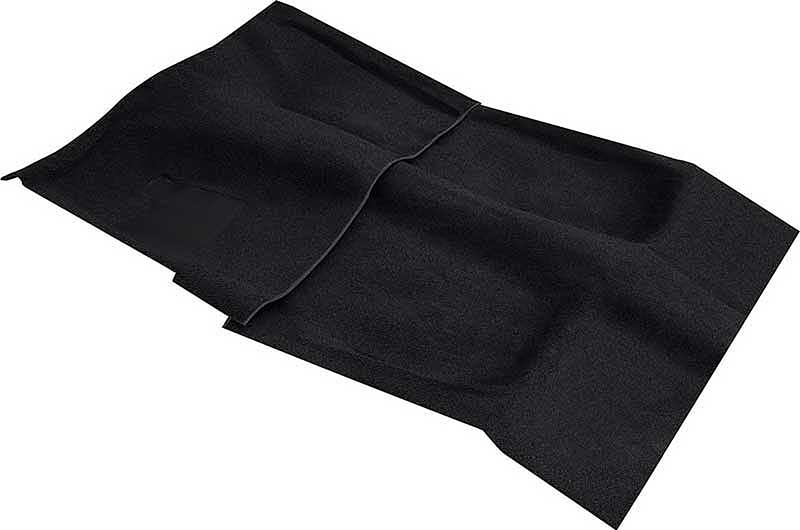 1974-75 Camaro, Firebird Molded Carpet Set Auto Trans Cut Pile Mass Backing Black
