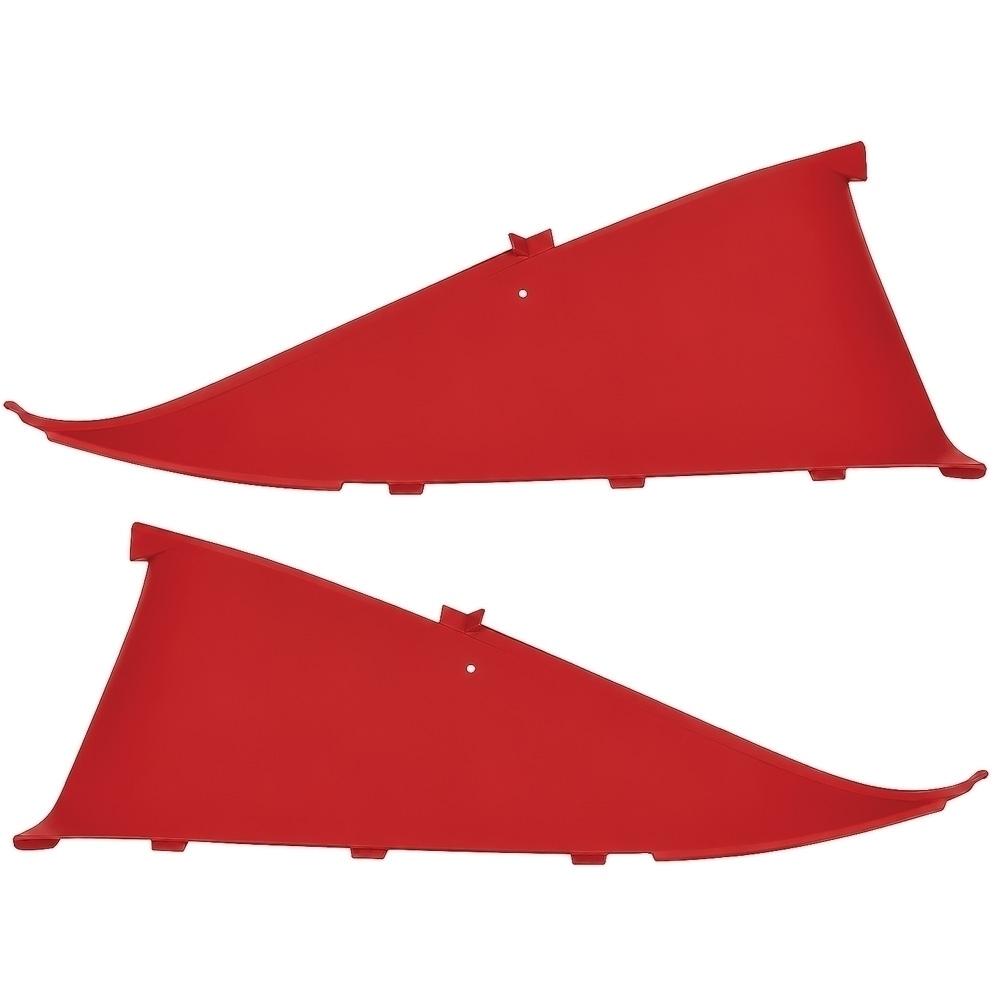 1973 Camaro / Firebird Inner Rear Sail Panels with Molded Style Headliner Red- Pair