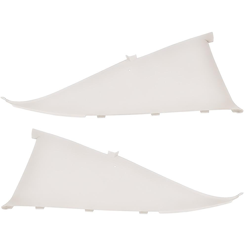 1973 Camaro / Firebird Inner Rear Sail Panels with Molded Style Headliner White- Pair